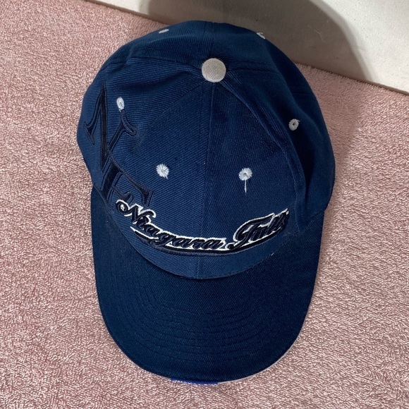 Niagara Falls Navy Blue Embroidered Hat - Picture 2 of 12